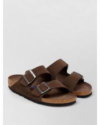 Birkenstock - Flat Sandals Open Toe Textured Sole - Lyst