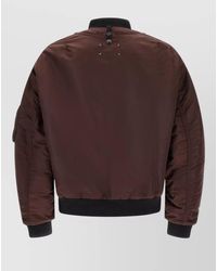 Maison Margiela - Reversible Bomber Jacket Quilted Ribbed Pockets - Lyst