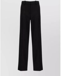 Rabanne - Virgin Wool Straight Trousers - Lyst
