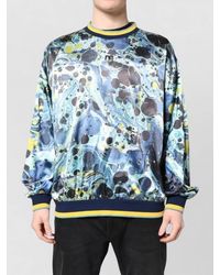 Dolce & Gabbana - Marbled Print Pullover Sweater - Lyst