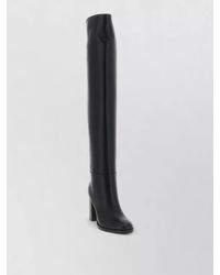 Gianvito Rossi - Over The Knee Block Heel Boots - Lyst