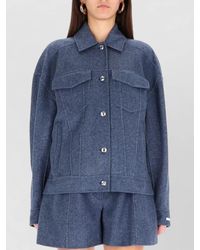 Sportmax - Max Mara Cantore Belted Wool-Felt Jacket - Lyst