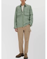 Woolrich - Nylon Shirt Jacket - Lyst