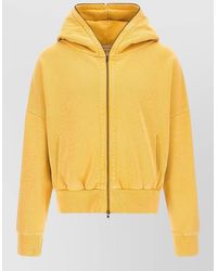 Entire studios - Cotton Zip Hooded Jacket - Lyst