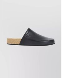Balenciaga - Leather Flat Mules - Lyst