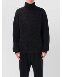 Lemaire - Yak Alpaca High Neck Sweater - Lyst