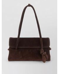 Jacquemus - Le Turismo Suede Leather Clutch Bag - Lyst