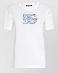 Dolce & Gabbana - Cotton Short-Sleeve T-Shirt - Lyst