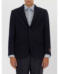 Etro - Cashmere Single-Breasted Blazer - Lyst