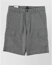 BOSS - Cargo Shorts Sisla Multiple Pocket Design - Lyst