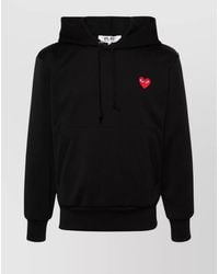 Comme des Garçons - Cotton Logo Hoodie - Lyst