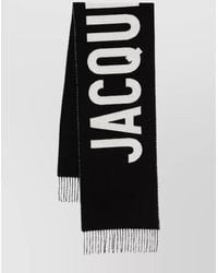 Jacquemus - Fringe Logo Scarf - Lyst