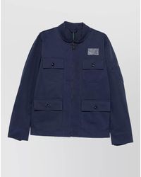KENZO - Single Breasted Coat - Lyst