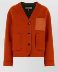 Loewe - Cashmere Wool Cardigan - Lyst