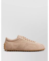 Tod's - Suede Leather Sneakers - Lyst