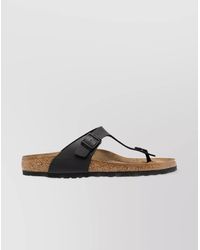 Birkenstock - Gizeh Sandals With Cork Sole And Open Toe - Lyst