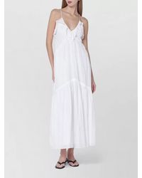 Isabel Marant - Vasma Cottonvoile Dress - Lyst