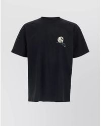 Carhartt - Ribbed Crew Neck Graphic Print Organic Cotton Loose Fit T-Shirt - Lyst
