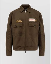 DSquared² - Cotton Padded Lightweight Jacket - Lyst