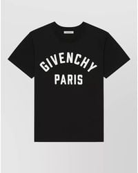 Givenchy - Cotton Logo-Embroidered Crew-Neck T-Shirt - Lyst