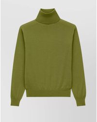 Saint Laurent - Cashmere Wool Silk Turtleneck Jumper - Lyst