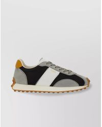 Tod's - Sneakers With Contrast Panels And Round Toe - Lyst