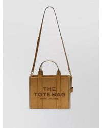 Marc Jacobs - The Tote Bag Medium Suede Shoulder Bag - Lyst