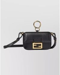 Fendi - Keyring Keychain Adjustable Strap Goldtone Hardware - Lyst