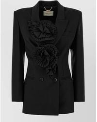 Blumarine - Twill Blazer - Lyst
