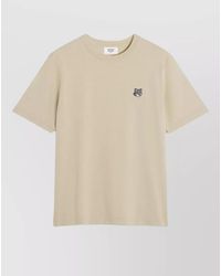 Maison Kitsuné - Organic Cotton Fox Head Comfort T-Shirt - Lyst