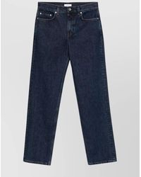 TOTEME - Straight Leg Denim Trousers Pockets - Lyst