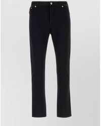 Gucci - Denim Jeans With Belt Loops And Metal Rivets - Lyst