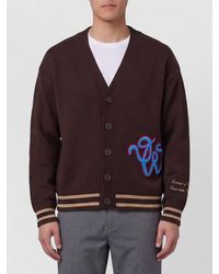 Off-White c/o Virgil Abloh - Cat Varsity Knit Cardigan V Neck - Lyst