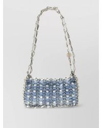 Rabanne - 1969 Chain Mail Nano Crystal-Embellished Clutch Bag - Lyst