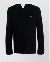 Comme des Garçons - Lacoste Crew Neck Long-Sleeve Sweater - Lyst