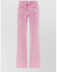 Isabel Marant - Denim Straight-Leg Jeans - Lyst