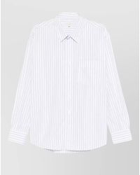 sunflower - Striped Poplin Regular Fit Shirt - Lyst