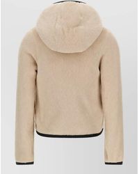 Moncler - Quilted Hooded Fitted Jacket - Lyst