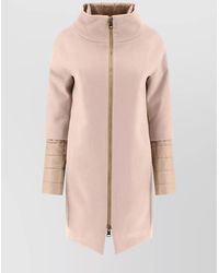 Herno - Virgin Wool Single Breasted Coat - Lyst