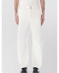 Lemaire - Denim Twisted Wide-Leg Trousers - Lyst