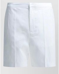Loulou de Saison - Tailored Shorts Front Pleats Back Pockets - Lyst