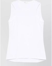 Roberto Collina - Cotton Tank Top - Lyst