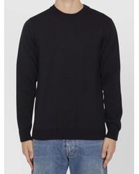 Roberto Collina - Merino Wool Ribbed Regular-Fit Jumper - Lyst