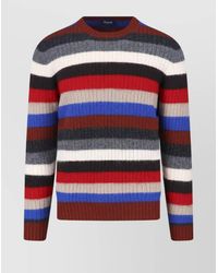Drumohr - Lambswool Crewneck Jumper - Lyst