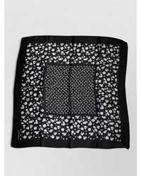 Dolce & Gabbana - Silk Floral-Print Square Scarf - Lyst