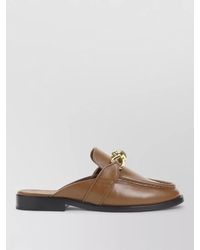Bottega Veneta - Astaire Leather Mules Loafer Style Knot - Lyst
