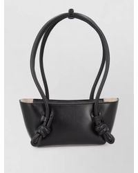 Hereu - Mini Fleca Rectangular Shoulder Bag Knotted Handles - Lyst