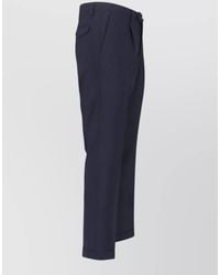 Briglia 1949 - Straight Leg Pants Belt Loops Back Pockets - Lyst