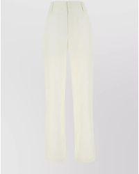 Bottega Veneta - Cotton Wide-Leg Trousers - Lyst
