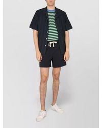 Howlin' - Cotton Shirt Bowling Neck Short Sleeves - Lyst